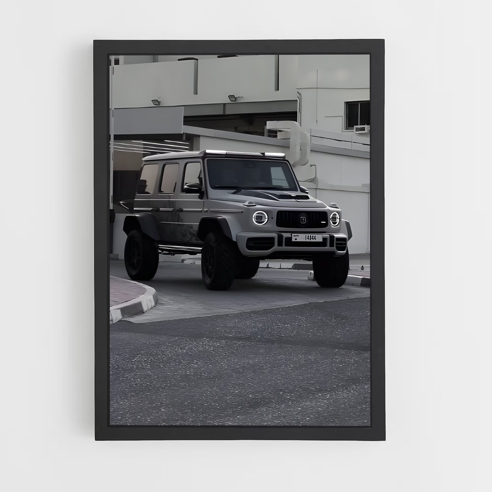 Poster Gentleman au Volant – affiche Brabus (vue 2)
